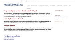 Desktop Screenshot of medsupagency.com